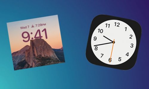 How to Put Time Behind Wallpaper in iOS 16