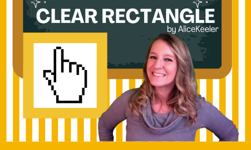 Easier: Add a Clear Rectangle to Google Slides